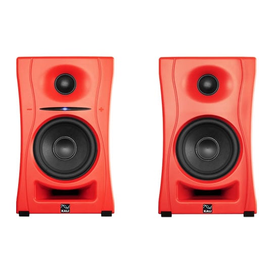KALI LP-UNF 4" 2-Way Powered Loudspeaker System w/Bluetooth (Pair) Red : image 3