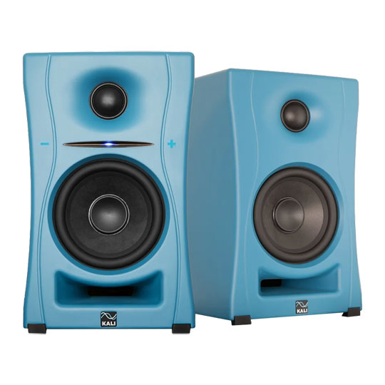 KALI LP-UNF 4" 2-Way Powered Loudspeaker System w/Bluetooth (Pair) Blue