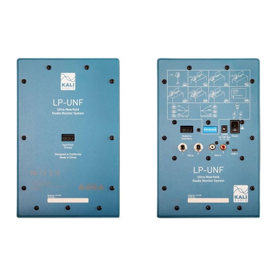 KALI LP-UNF 4" 2-Way Powered Loudspeaker System w/Bluetooth (Pair) Blue : image 3