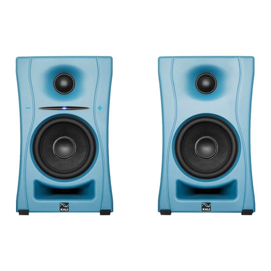 KALI LP-UNF 4" 2-Way Powered Loudspeaker System w/Bluetooth (Pair) Blue : image 4