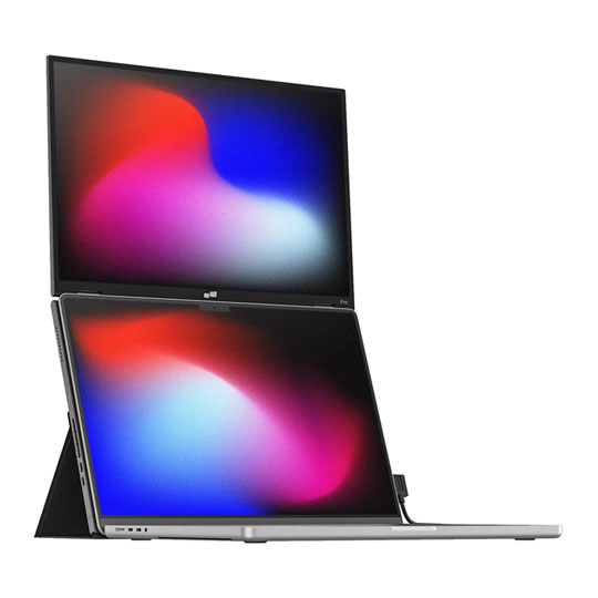 Mobile Pixels Duex Float 2 Pro 16" 2.5K USB-C Portable Monitor with Built-in Kickstand