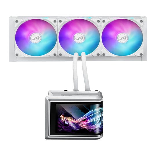 ASUS ROG RYUO IV SLC 360 ARGB White Edition All In One Liquid CPU Cooler ASUS ROG RYUO IV SLC 360 ARGB White Edition All In One Liquid CPU Cooler