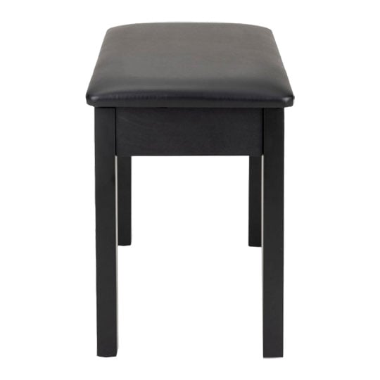 On-Stage Flip-Top Keyboard/Piano Bench (Black) : image 4