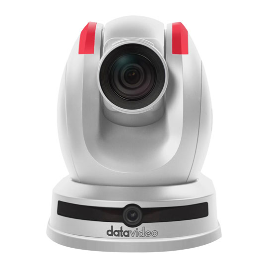 Datavideo PTC-155T HDBaseT Tracking PTZ Camera (White)