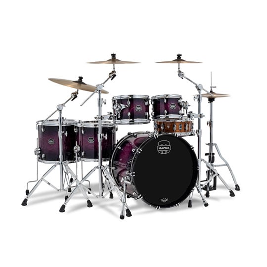 Mapex Saturn VI Studioease Fast Royal Purple Burst SR628XUZ-XP