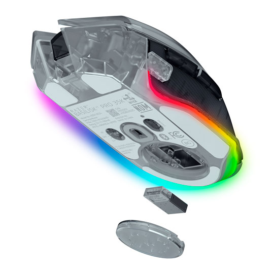 Razer Basilisk V3 Pro 35K Optical RGB Wired / Wireless Phantom