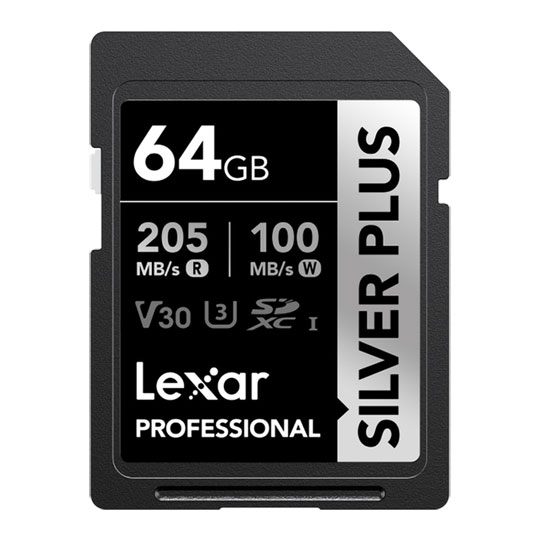 Lexar SILVER PLUS SDXC UHS-I 64GB