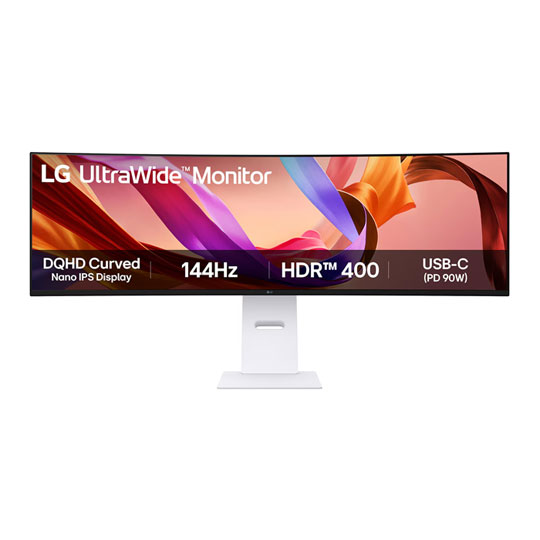LG 49" 49U950A-W Dual QHD 144Hz 1ms Curved Nano IPS Freesync Premium Gaming Monitor LG 49" 49U950A-W Dual QHD 144Hz 1ms Curved Nano IPS Freesync Premium Gaming Monitor