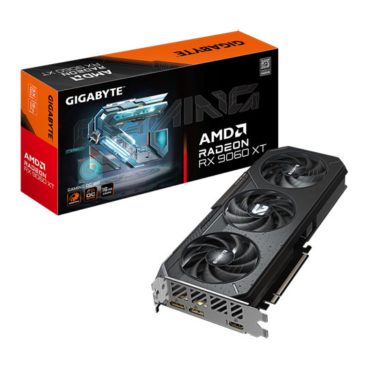 Refurbished Gigabyte AMD Radeon RX 9060 XT GAMING OC Graphics Card Refurbished Gigabyte AMD Radeon RX 9060 XT GAMING OC Graphics Card