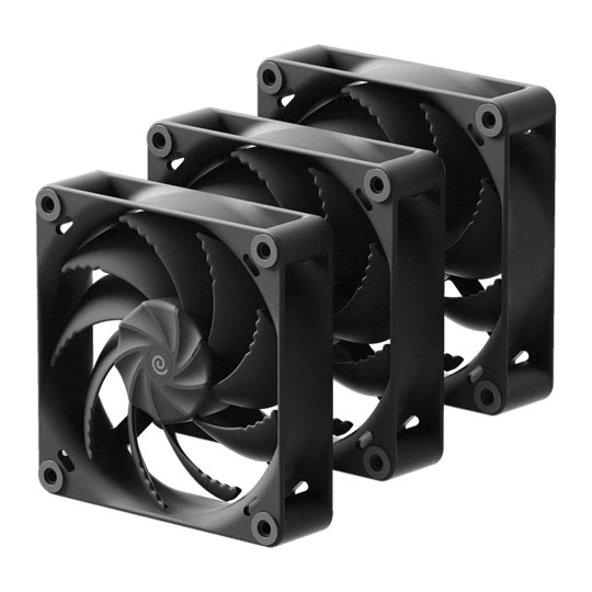 HAVN H12 120mm Performance Fan - Black (Triple-Pack)