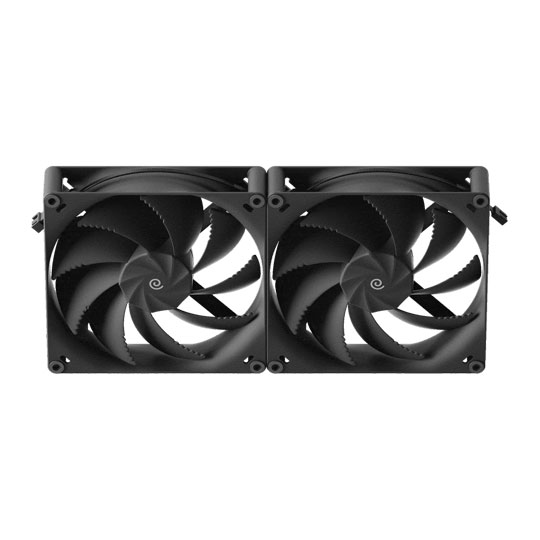 HAVN H18 180mm Performance Fan - Black (Dual-Pack)