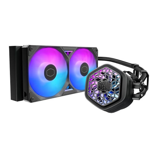 Cooler Master MasterLiquid 240 Atmos II VRM FAN Intel/AMD CPU Liquid Cooler Cooler Master MasterLiquid 240 Atmos II VRM FAN Intel/AMD CPU Liquid Cooler