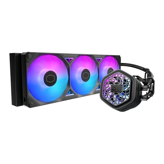 Cooler Master MasterLiquid 360 Atmos II VRM FAN Intel/AMD CPU Liquid Cooler Cooler Master MasterLiquid 360 Atmos II VRM FAN Intel/AMD CPU Liquid Cooler