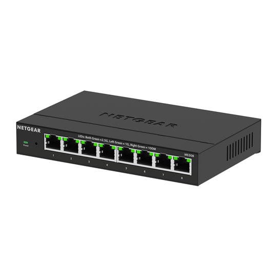 NETGEAR MS308-100EUS 8-Port Unmanaged 2.5G Multi-Gigabit Essentials Switch : image 3