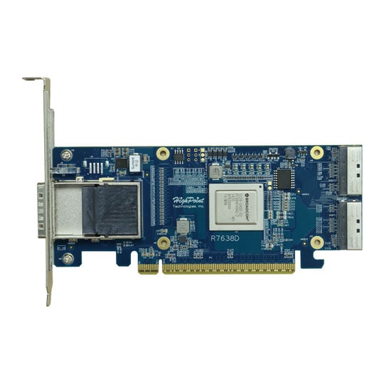 Highpoint Rocket 7638D External PCIe Gen5 x16 Switch Adapter : image 4