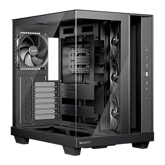 be quiet! Light Base 500 Black Tempered Glass PC Gaming Case be quiet! Light Base 500 Black Tempered Glass PC Gaming Case