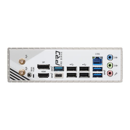 ASRock A620AM Pro RS WIFI DDR5 PCIe 4.0 microATX Motherboard : image 4