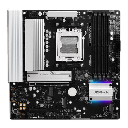 ASRock A620AM Pro RS DDR5 PCIe 4.0 microATX Motherboard ASRock A620AM Pro RS DDR5 PCIe 4.0 microATX Motherboard