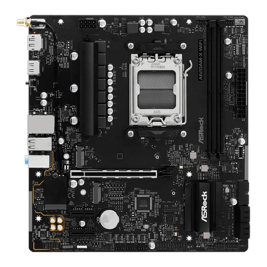 ASRock A620AM-X WIFI DDR5 PCIe 4.0 microATX Motherboard ASRock A620AM-X WIFI DDR5 PCIe 4.0 microATX Motherboard