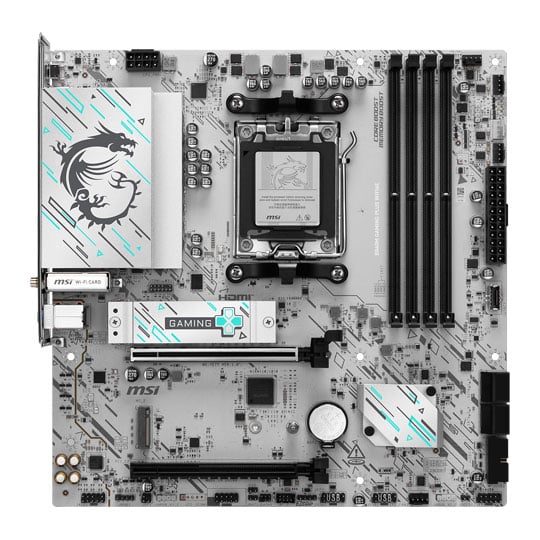 MSI B840M GAMING PLUS WiFi AM5 DDR5 PCIe 4.0 microATX Motherboard