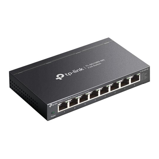 tp-link TL-SG108S-M2 8-Port 2.5G Multi-Gigabit Desktop Switch : image 3