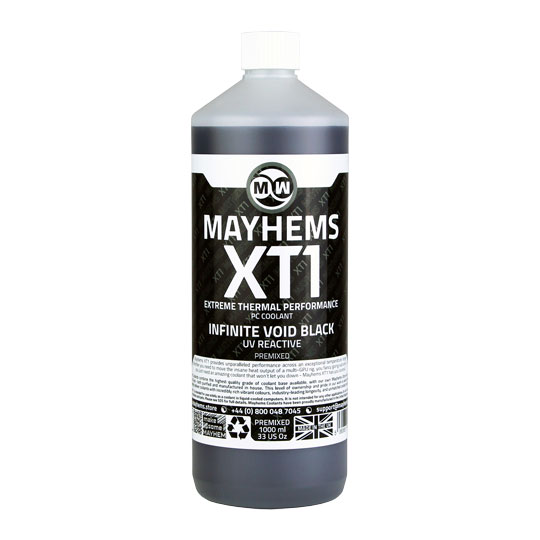Mayhems XT1 Black Infinite Void UV Reactive Premixed Fluid - 1L : image 3