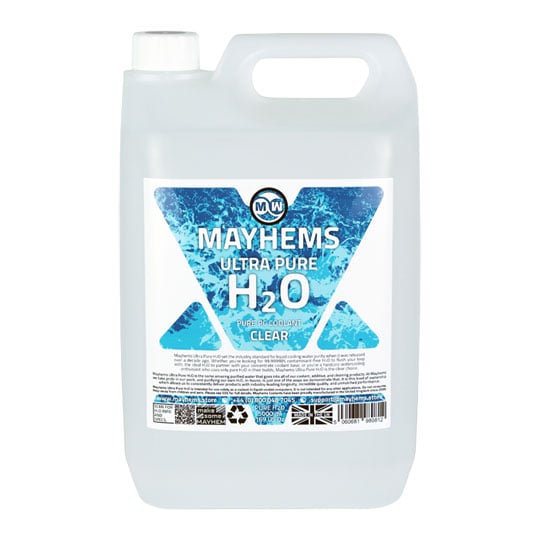Mayhems Ultra Pure H2O 5L Clear Water Cooling Fluid