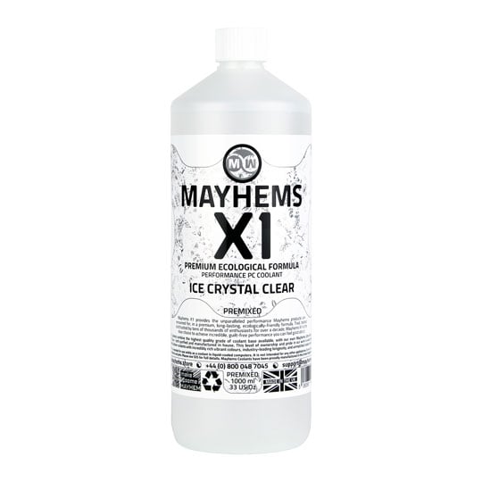 Mayhems X1 Clear Ice Crystal Premixed Fluid - 1L : image 3