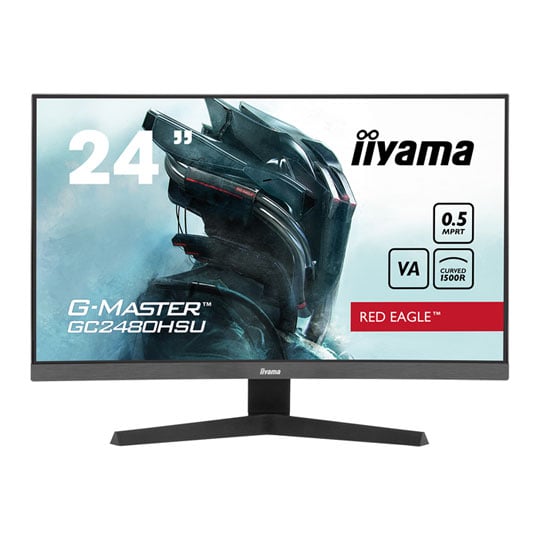 Open Box iiyama 23.6" GC2480HSU-B1 180Hz Full HD VA Adaptive Sync Monitor