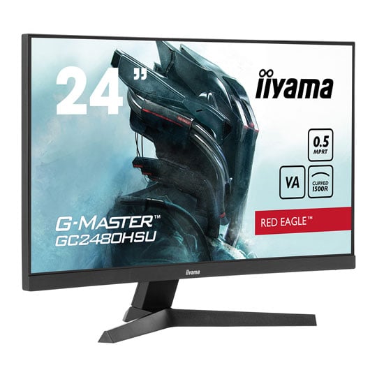 Open Box iiyama 23.6" GC2480HSU-B1 180Hz Full HD VA Adaptive Sync Monitor