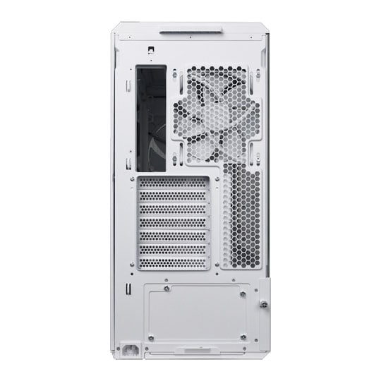 Refurbished Lian Li LANCOOL 217 White Wood Panel Tempered Glass Mid Tower PC Gaming Case : image 4