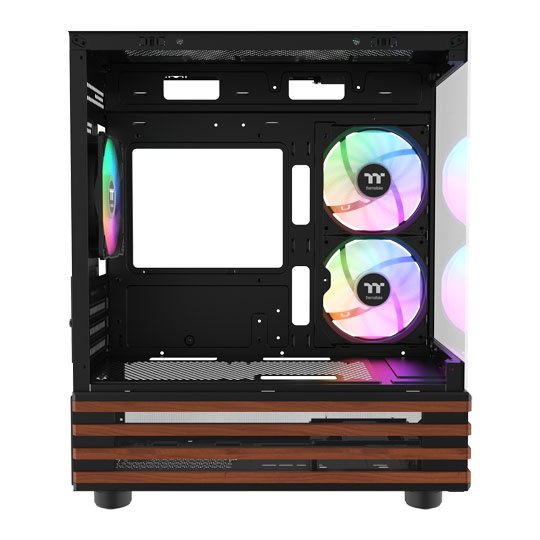 Thermaltake View 170 WS ARGB MicroATX Tower Tempered Glass Black PC Gaming Case