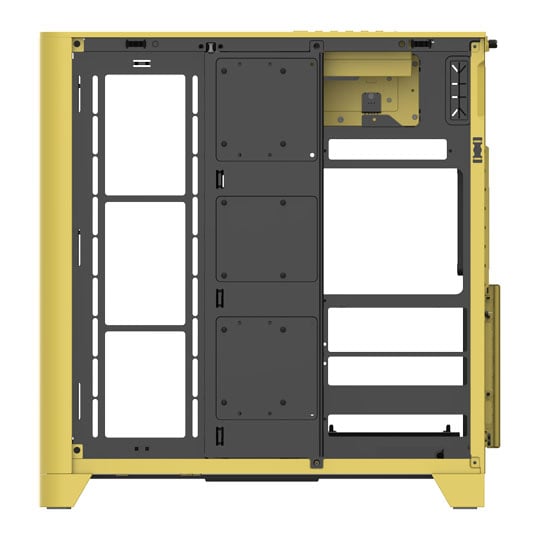Thermaltake The View 390 Air Butter Caramel Dual Chamber Mid Tower Tempered Glass PC Gaming Case : image 3