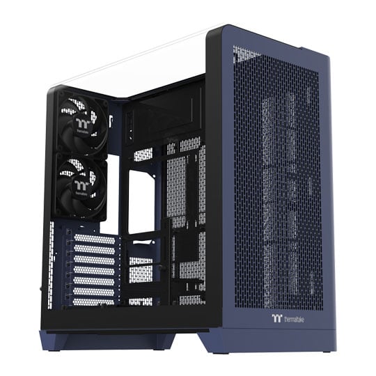 Thermaltake The View 390 Air Future Dusk Dual Chamber Mid Tower Tempered Glass PC Gaming Case