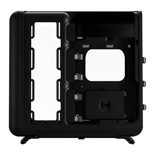 HYTE X50 Dual Chamber Mid Tower Mesh Case Pitch Black : image 4