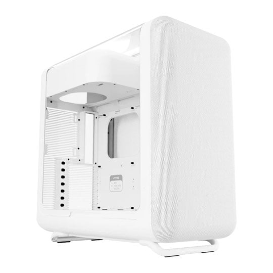 HYTE X50 Dual Chamber Mid Tower Mesh Case Snow White HYTE X50 Dual Chamber Mid Tower Mesh Case Snow White