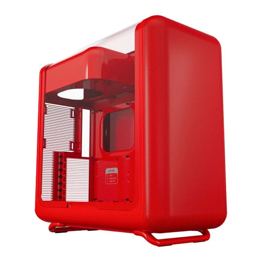 HYTE X50 Dual Chamber Mid Tower Mesh Case Wild Cherry Red HYTE X50 Dual Chamber Mid Tower Mesh Case Wild Cherry Red