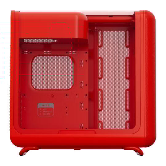 HYTE X50 Dual Chamber Mid Tower Mesh Case Wild Cherry Red HYTE X50 Dual Chamber Mid Tower Mesh Case Wild Cherry Red