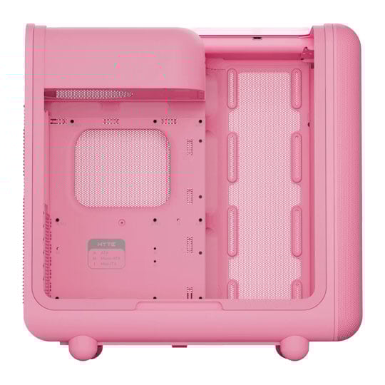 HYTE X50 Dual Chamber Mid Tower Mesh Case Strawberry Milk Pink HYTE X50 Dual Chamber Mid Tower Mesh Case Strawberry Milk Pink