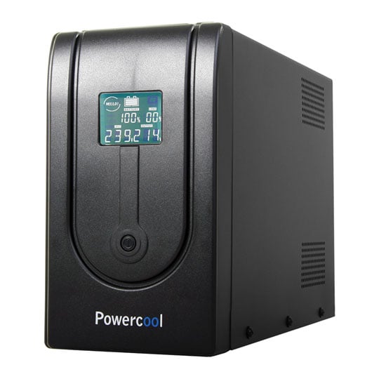 Powercool 1200VA 720W LCD Display Uninterruptable Power Supply