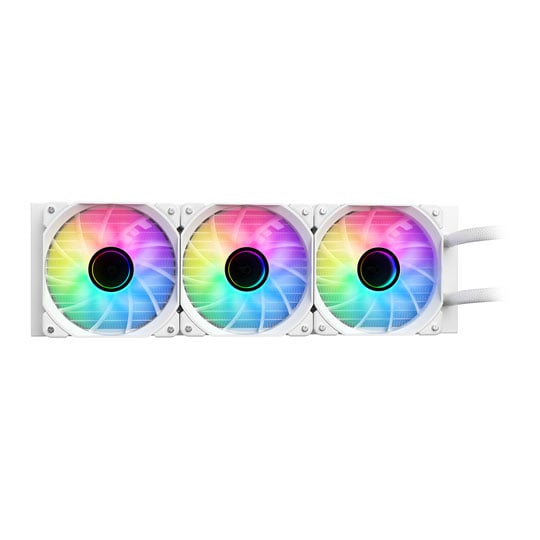 Powercool Edge ARGB 360mm White All-In-One Intel / AMD CPU Liquid Cooler