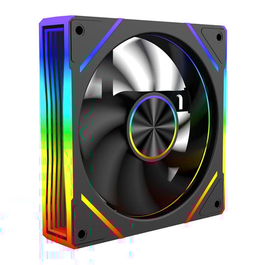 Powercool Aura 120 ARGB PWM Infinity Black Cooling Fan
