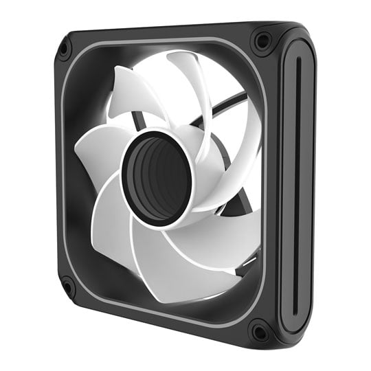 Powercool Breeze 120 ARGB PWM Infinity Reverse Black Cooling Fan : image 3