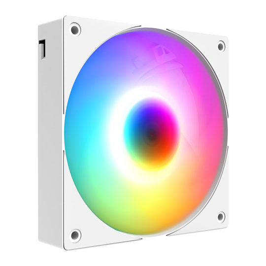 Powercool High Flow 120 ARGB PWM White Cooling Fan