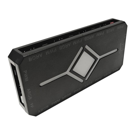 CiT PWM ARGB 9 Port Hub With SATA Power and Remote