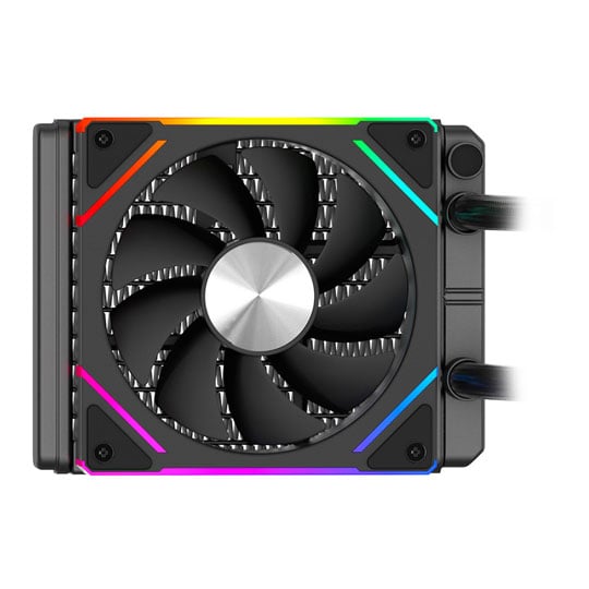 CiT Pro Glacier 120mm Intel / AMD Black CPU Liquid Cooler With Display