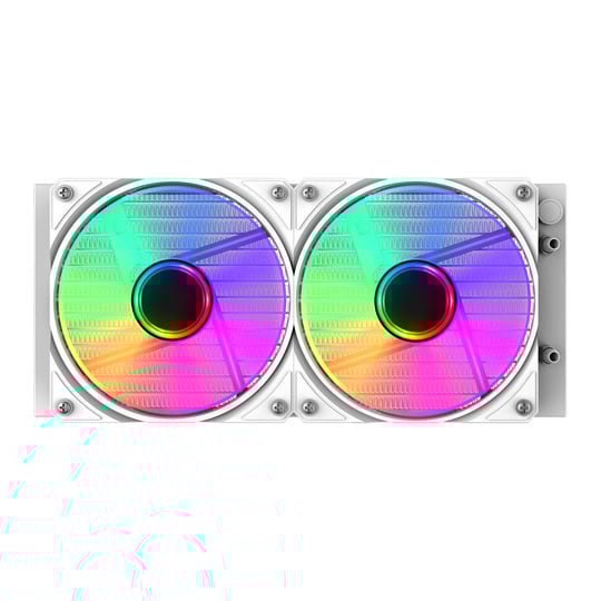 GameMax Iceburg 240 ARGB All In One 240mm White Intel / AMD CPU Water Cooler GameMax Iceburg 240 ARGB All In One 240mm White Intel / AMD CPU Water Cooler