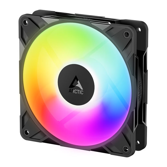 Arctic P12 Pro Reverse A-RGB Static Pressure 120mm Reverse PWM Fans 3 Pack Arctic P12 Pro Reverse A-RGB Static Pressure 120mm Reverse PWM Fans 3 Pack