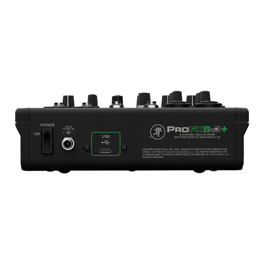 (Open Box) Mackie ProFX6v3+ Mixer (Open Box) Mackie ProFX6v3+ Mixer