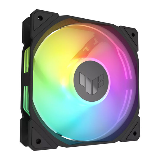 ASUS TUF Gaming TR120 ARGB Reverse Single Black Static Pressure Case Fan